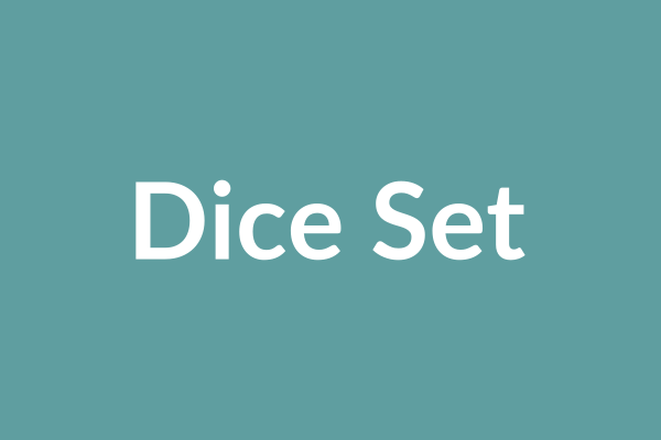 Tabletop RPG dice set placeholder image